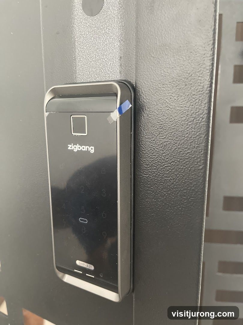 Digital Lock with Fingerprint Scanner