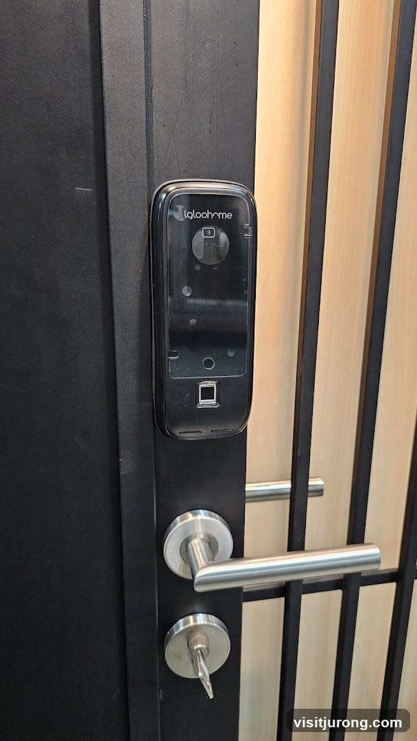 Smart Lock on Door