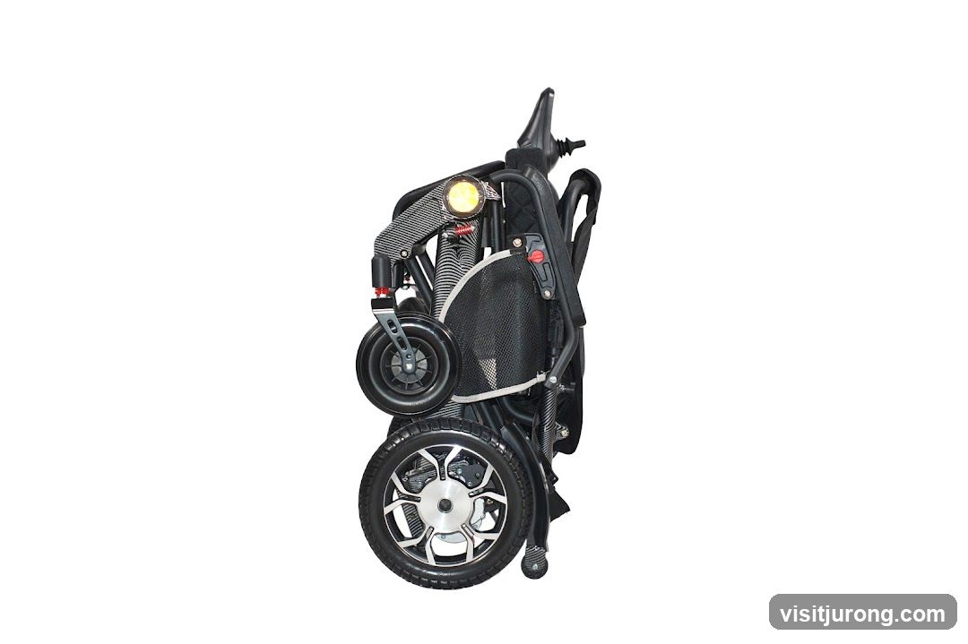 Folded Electric Wheelchair