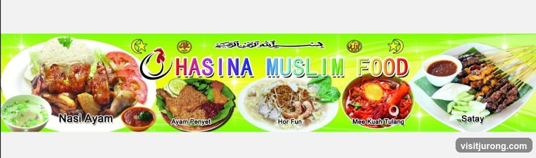 HASINA MUSLIM FOOD Banner