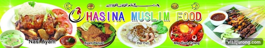 Hasina Muslim Food Banner