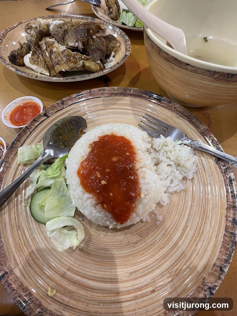 Hainanese Chicken Rice