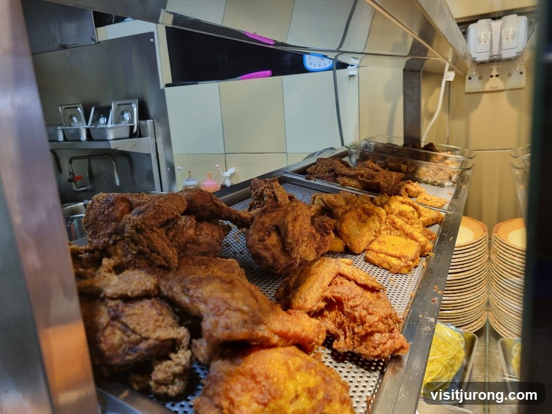 Fried Chicken Display