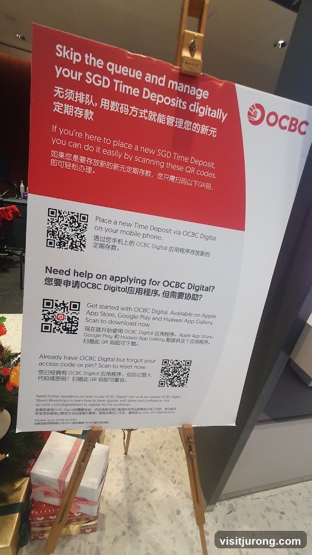 OCBC Digital Time Deposits