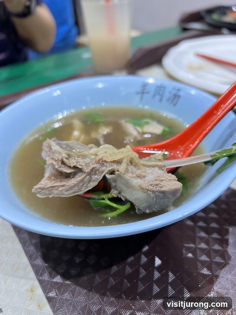 Bowl of Mutton Soup