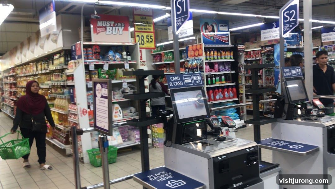 Supermarket Checkout Area