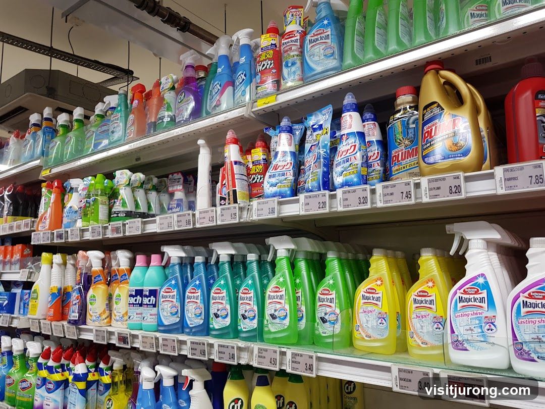 Cleaning Supplies Aisle