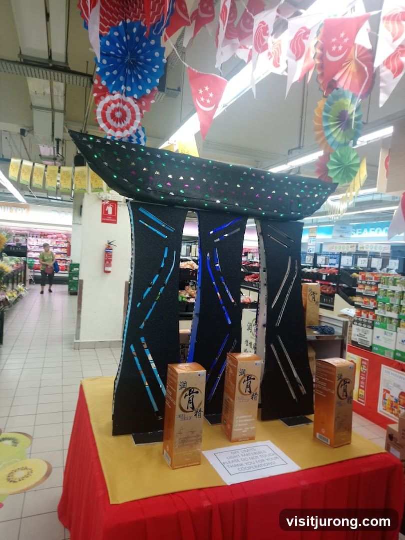 Product Display with Decorations