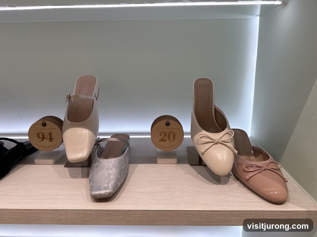 Women's Shoes Display