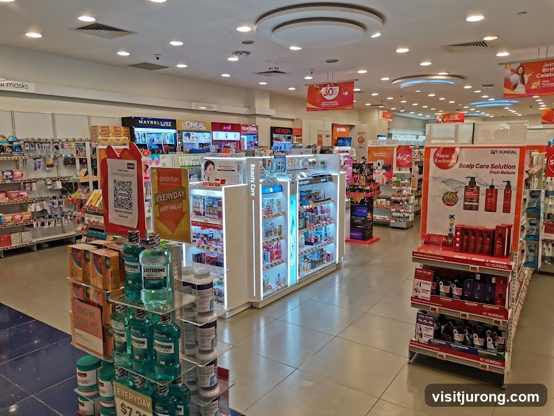 Health and Beauty Store Interior