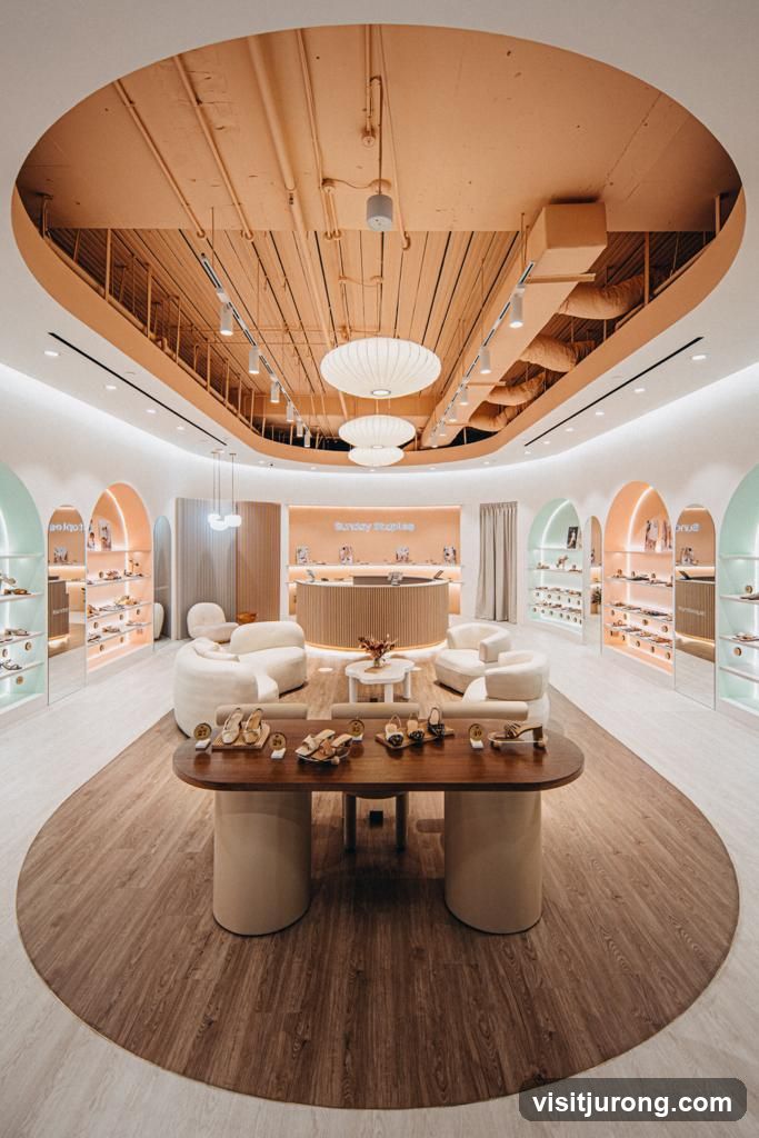 Modern Shoe Store Interior