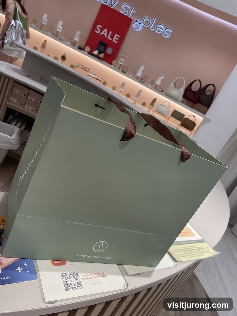 Shopping Bag and Store Display