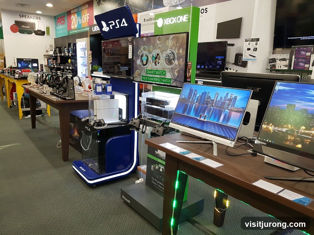 Electronics Store Display