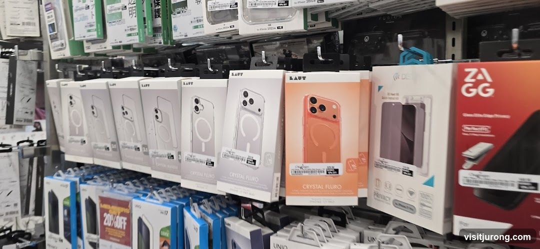 Phone Cases and Accessories Display