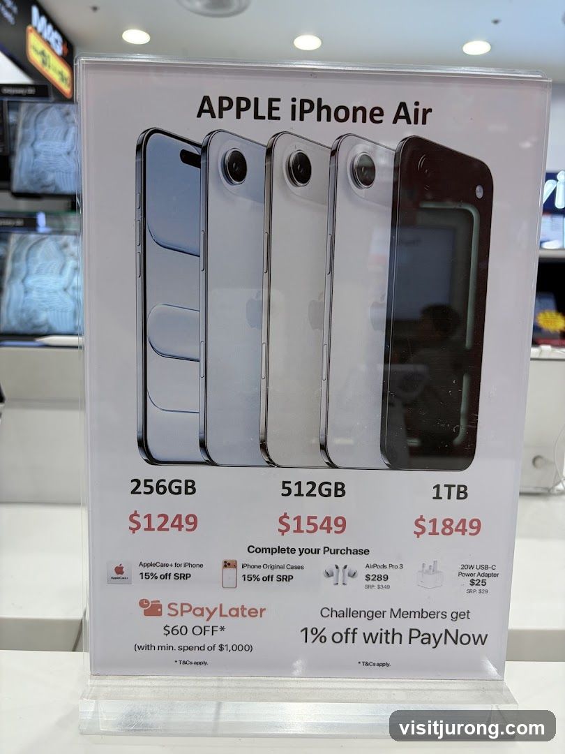 Apple iPhone Air Promotion