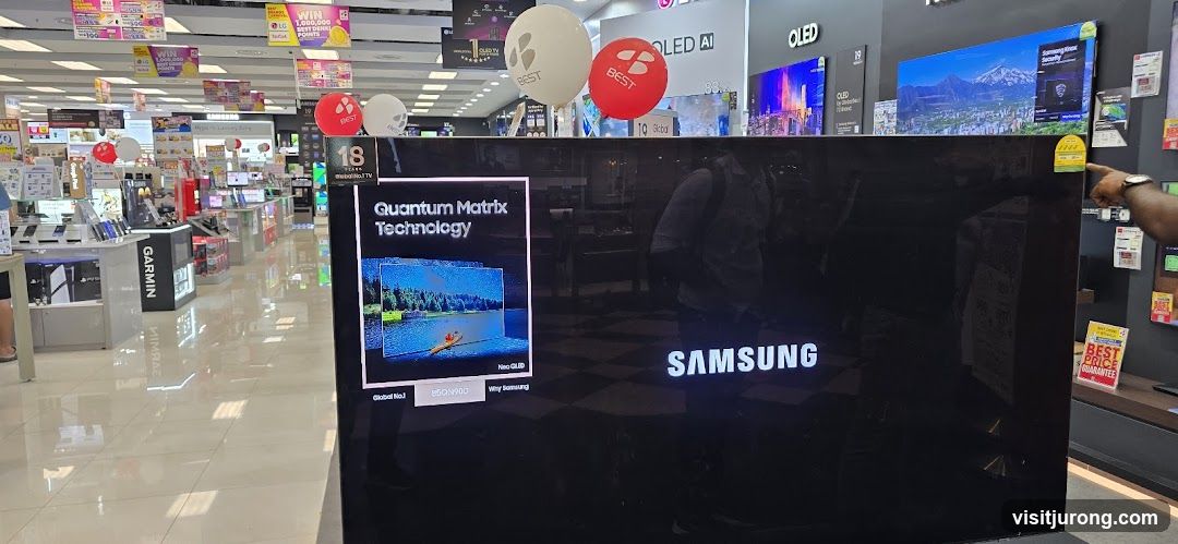 Electronics Store Interior