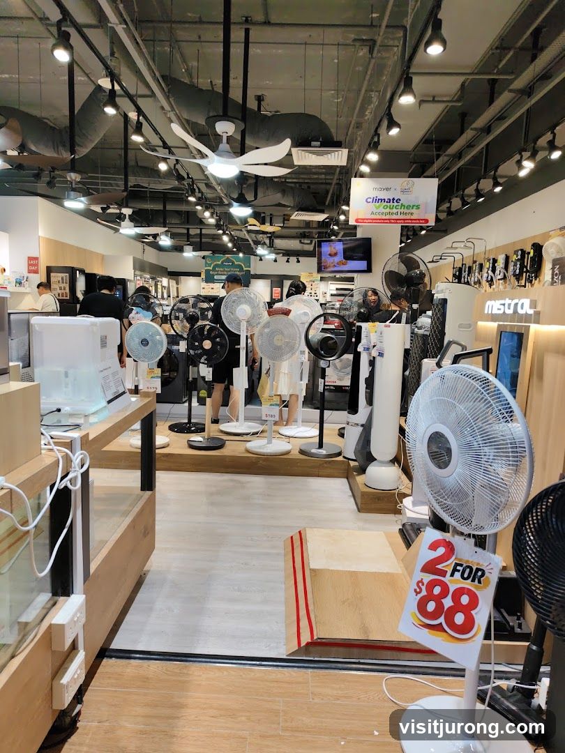 Fan Store Interior