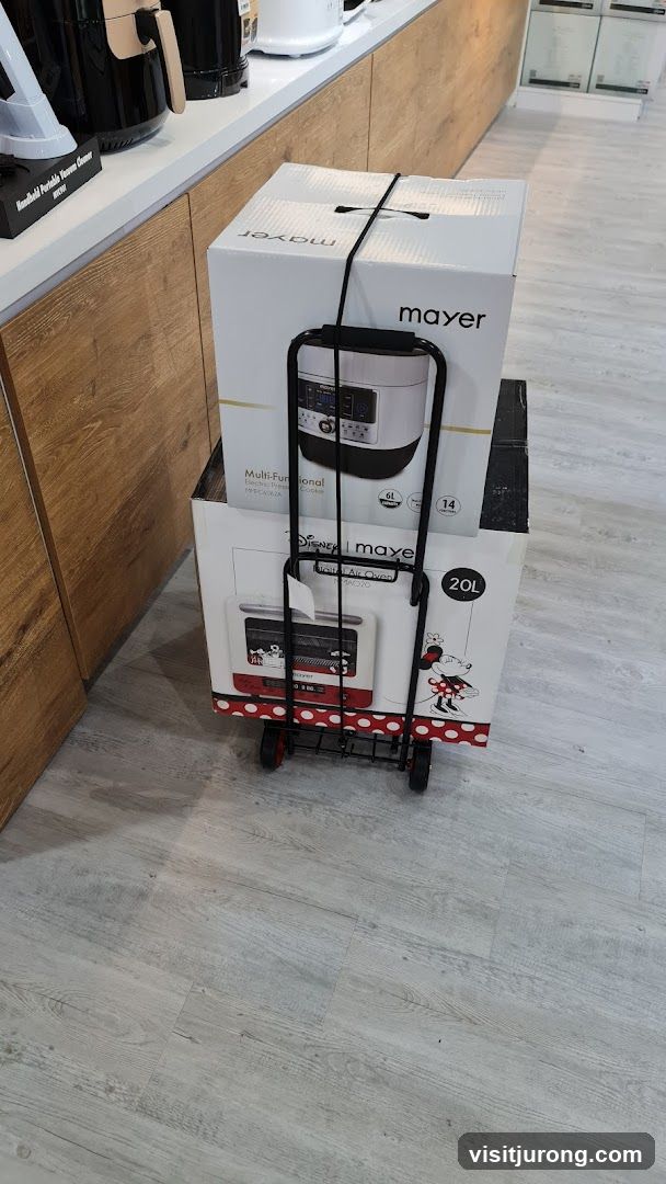 Appliances on a Cart