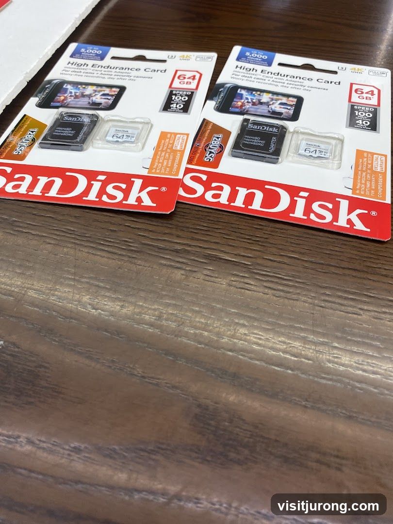 SanDisk High Endurance Cards