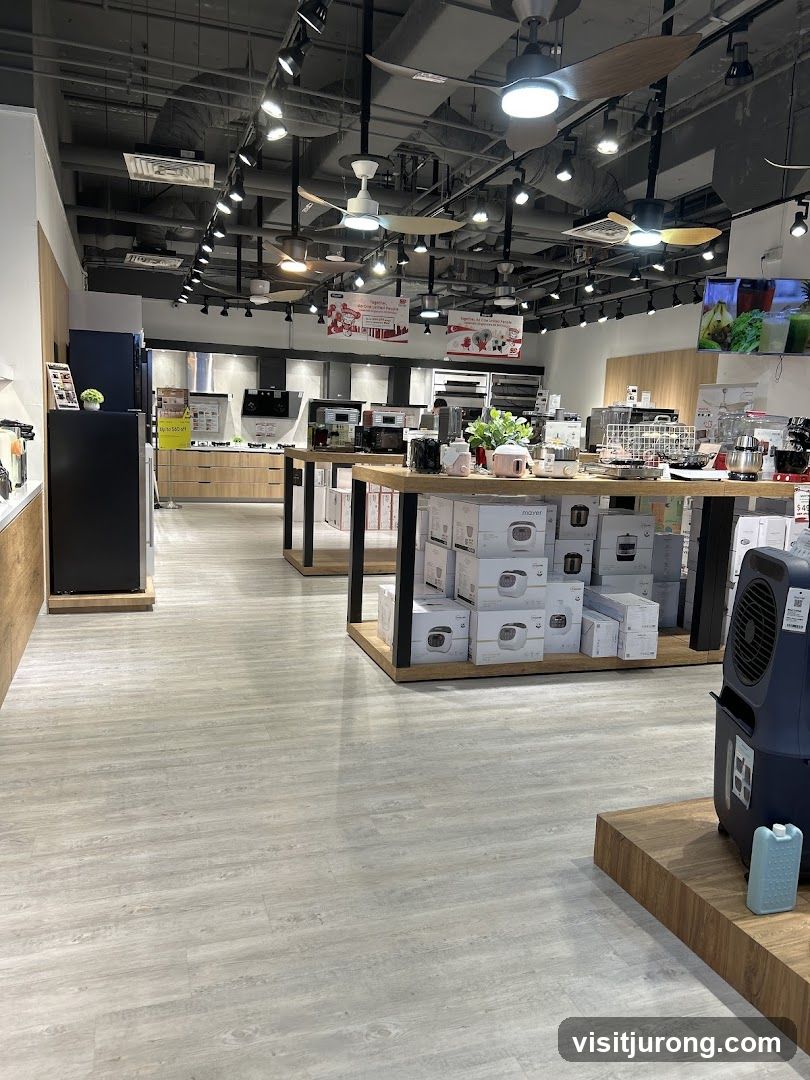 Home Appliance Store Interior