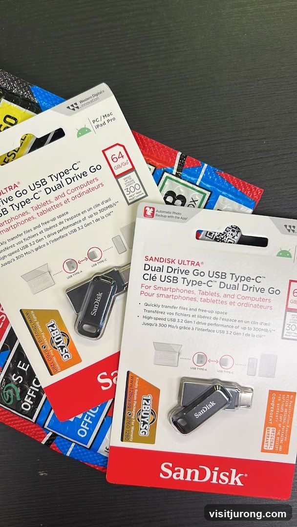 SanDisk Dual Drive Go USB Type-C Flash Drives