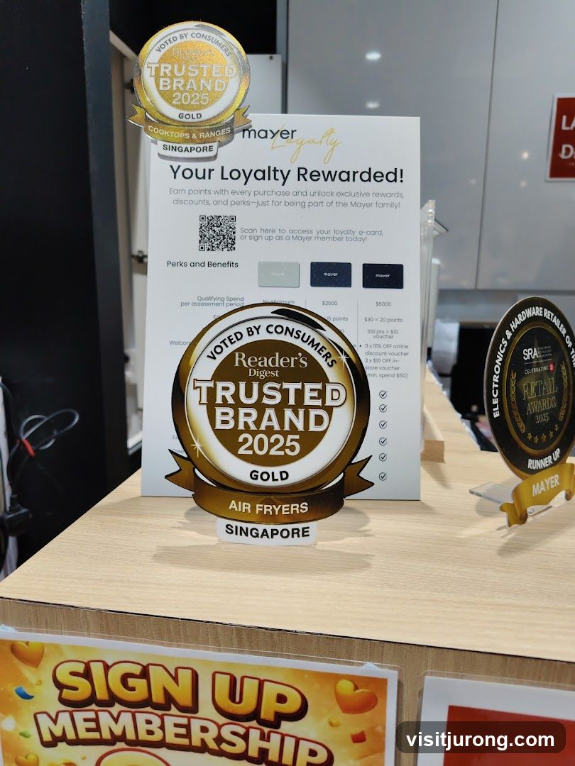 Mayer Loyalty Program Display