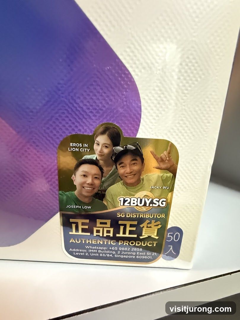 12BUY.SG SG Distributor Authentic Product Sticker