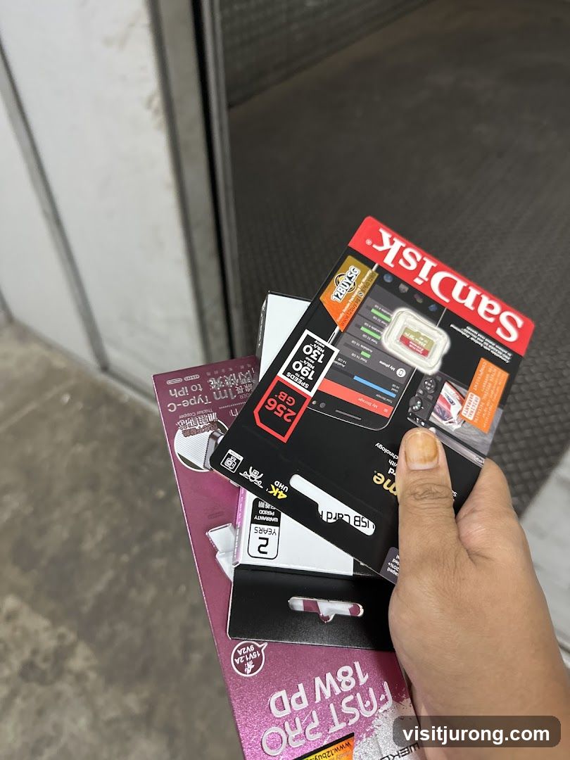 Memory Cards and Charger