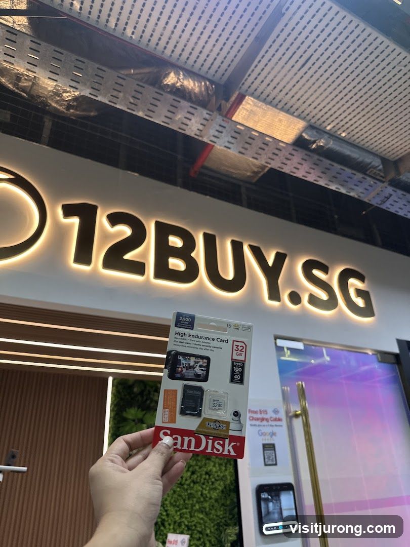 12BUY.SG Storefront with SanDisk Memory Card