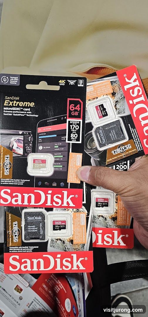 SanDisk Extreme MicroSD Cards