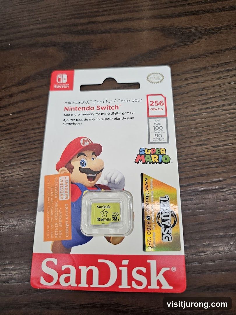 SanDisk microSDXC Card for Nintendo Switch