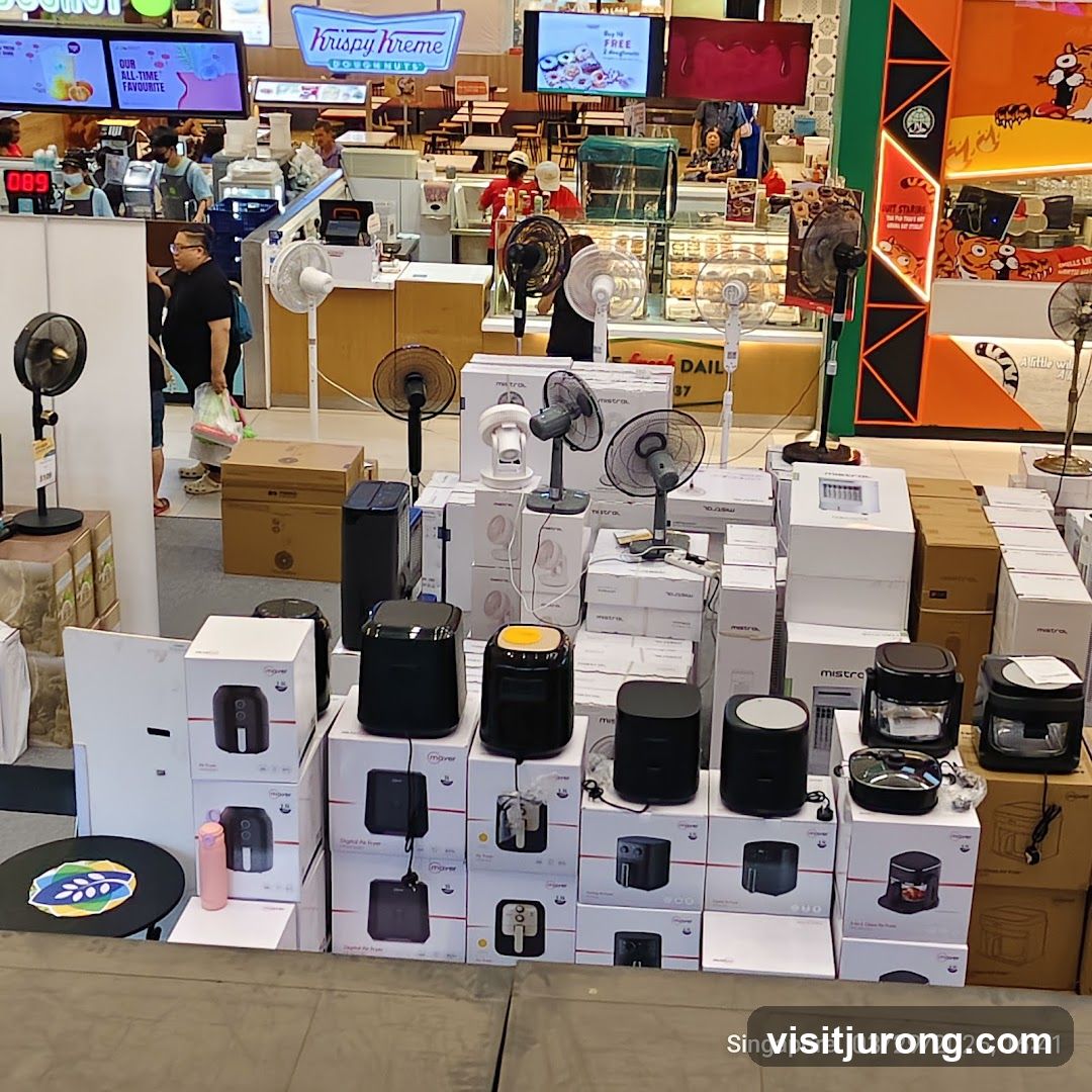 Appliance and Food Store Display