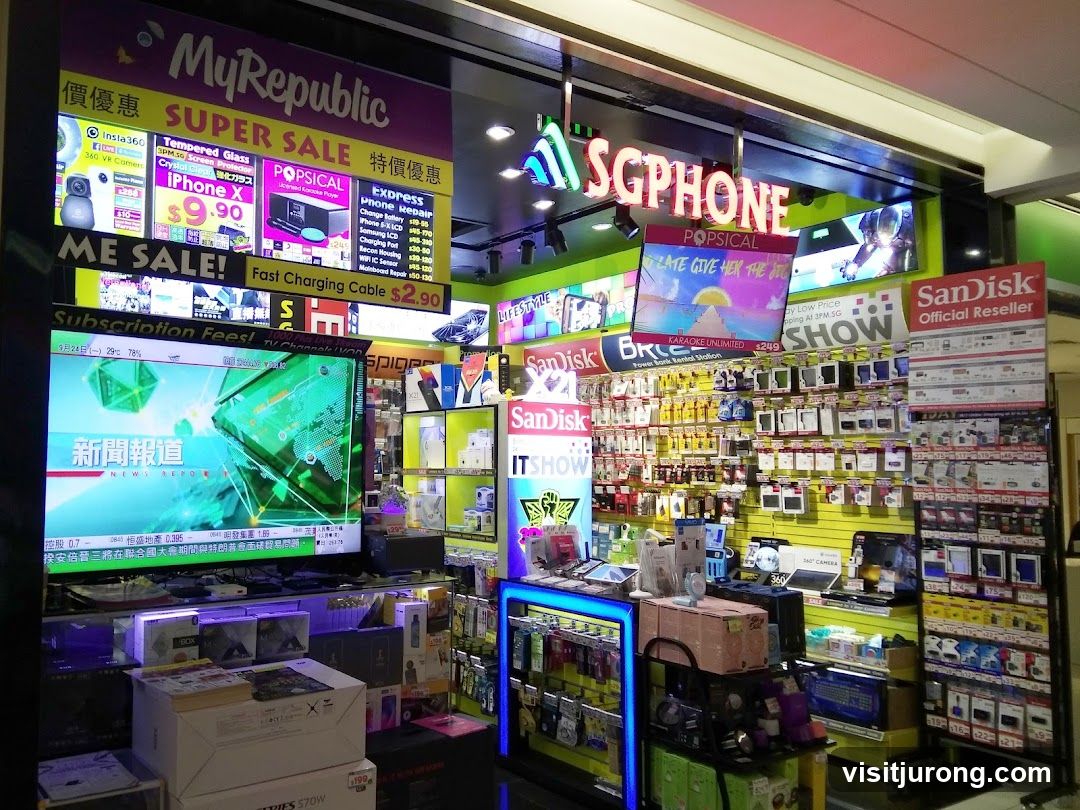 Electronics Store Display