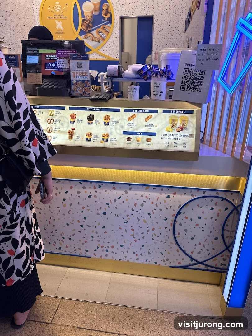 Auntie Anne's Menu