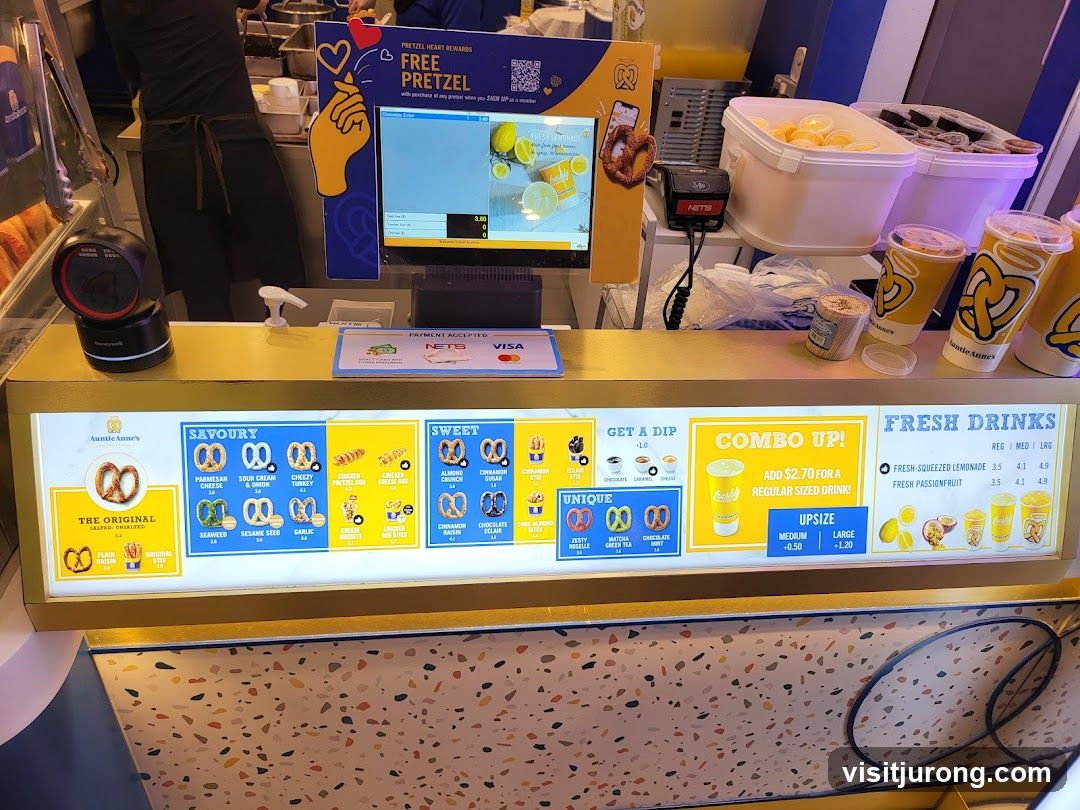 Auntie Anne's Menu