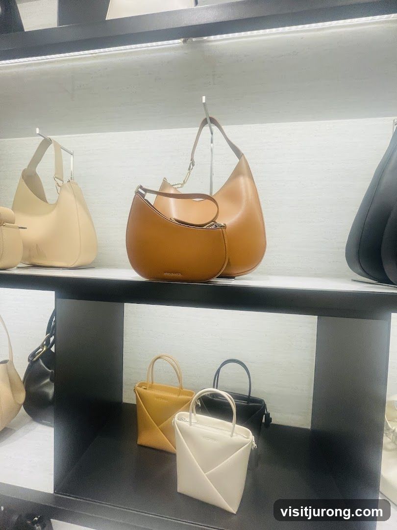 Handbags on Display