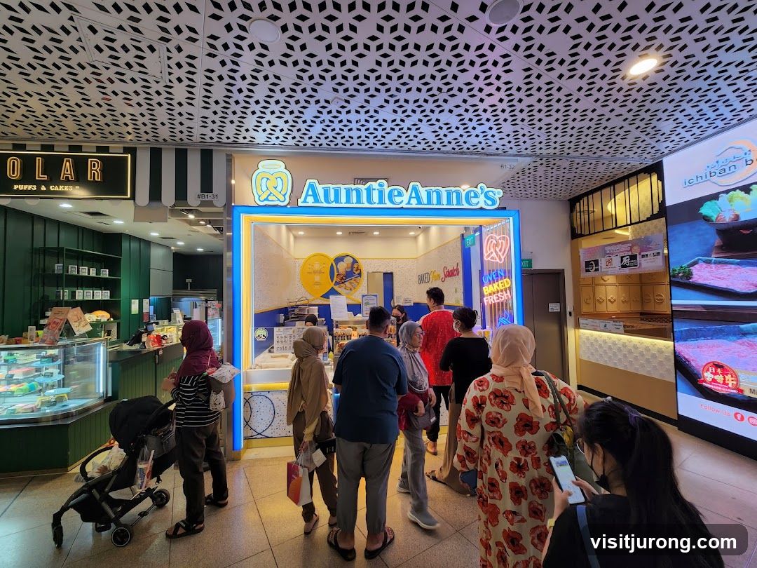 Auntie Anne's Storefront