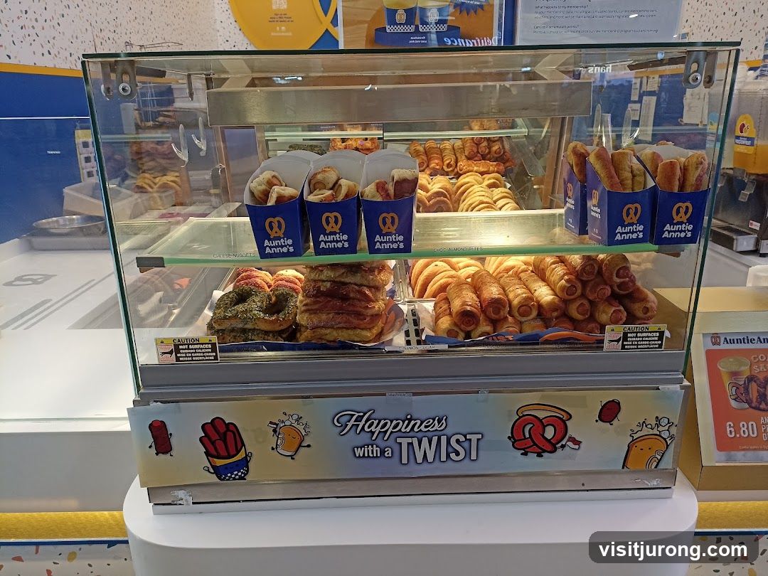 Auntie Anne's Pretzel Display