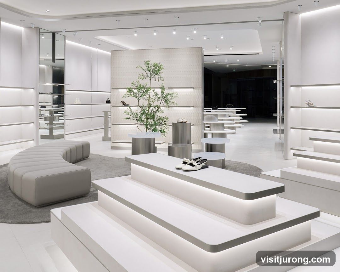 Modern Shoe Store Interior