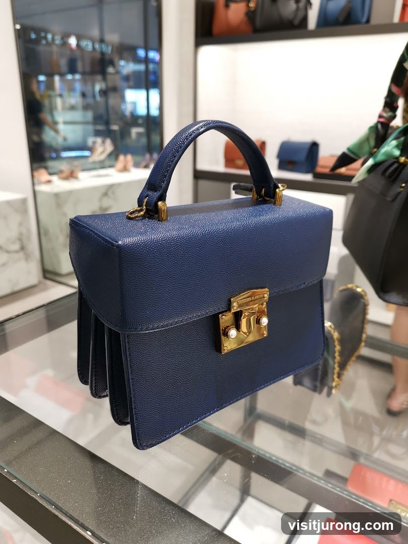 Blue Handbag