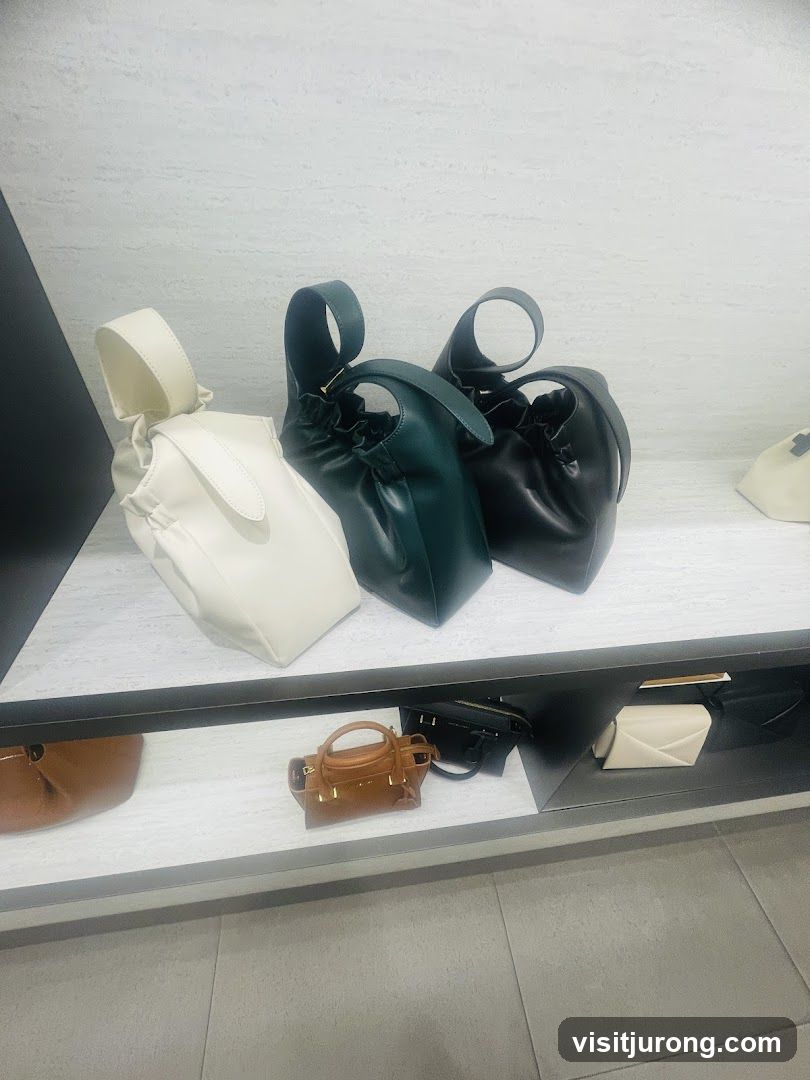 Handbags on Display