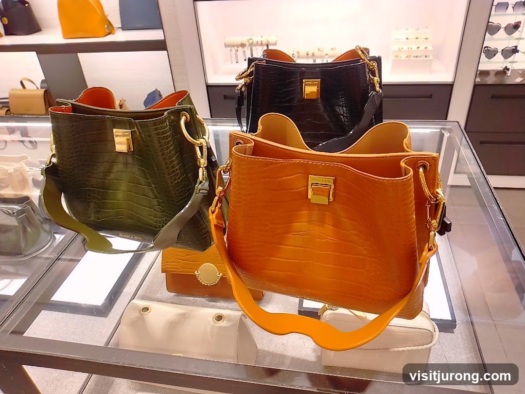 Handbags on Display