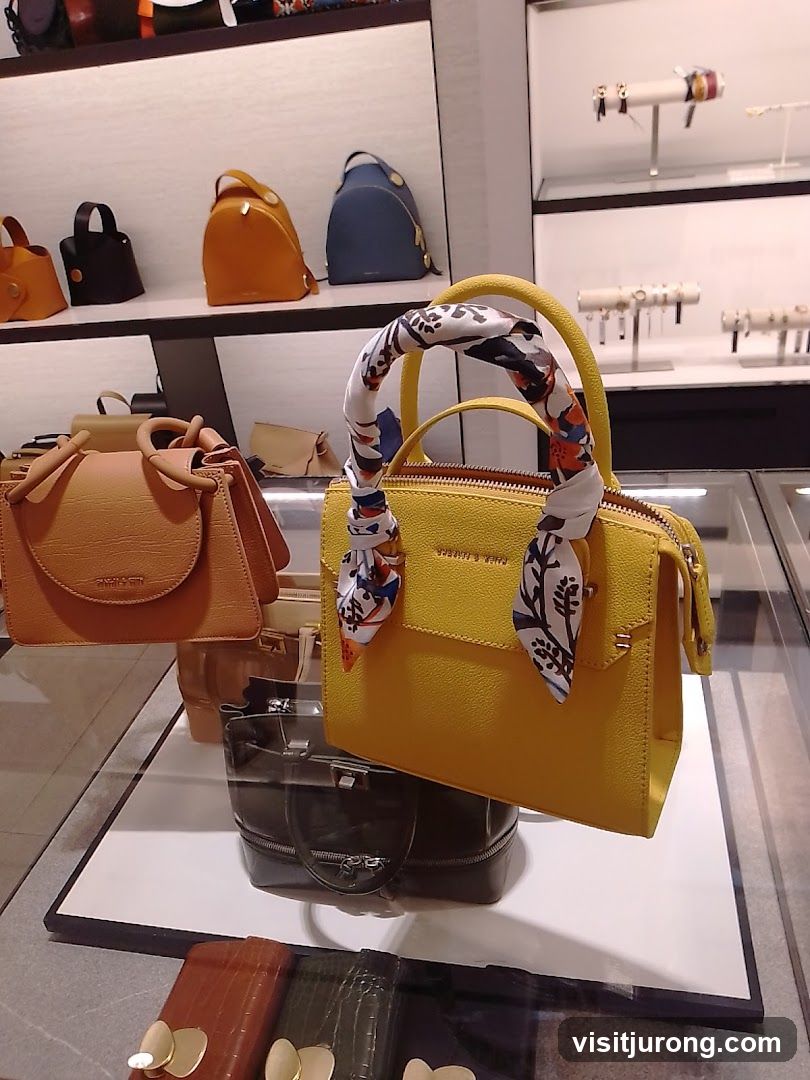 Handbags on Display