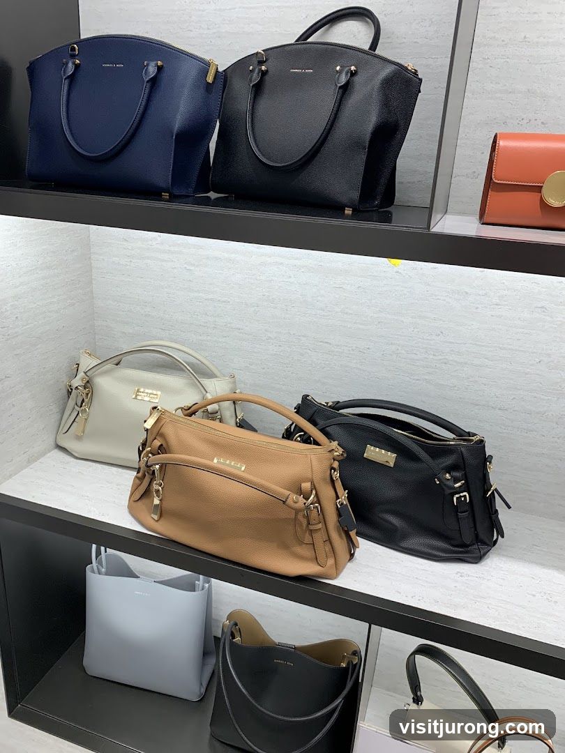 Handbags on Display