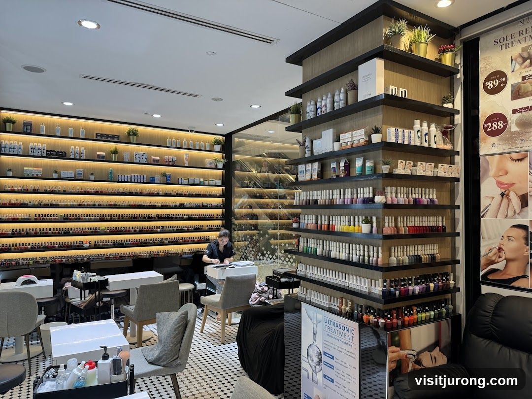 Nail Salon Interior