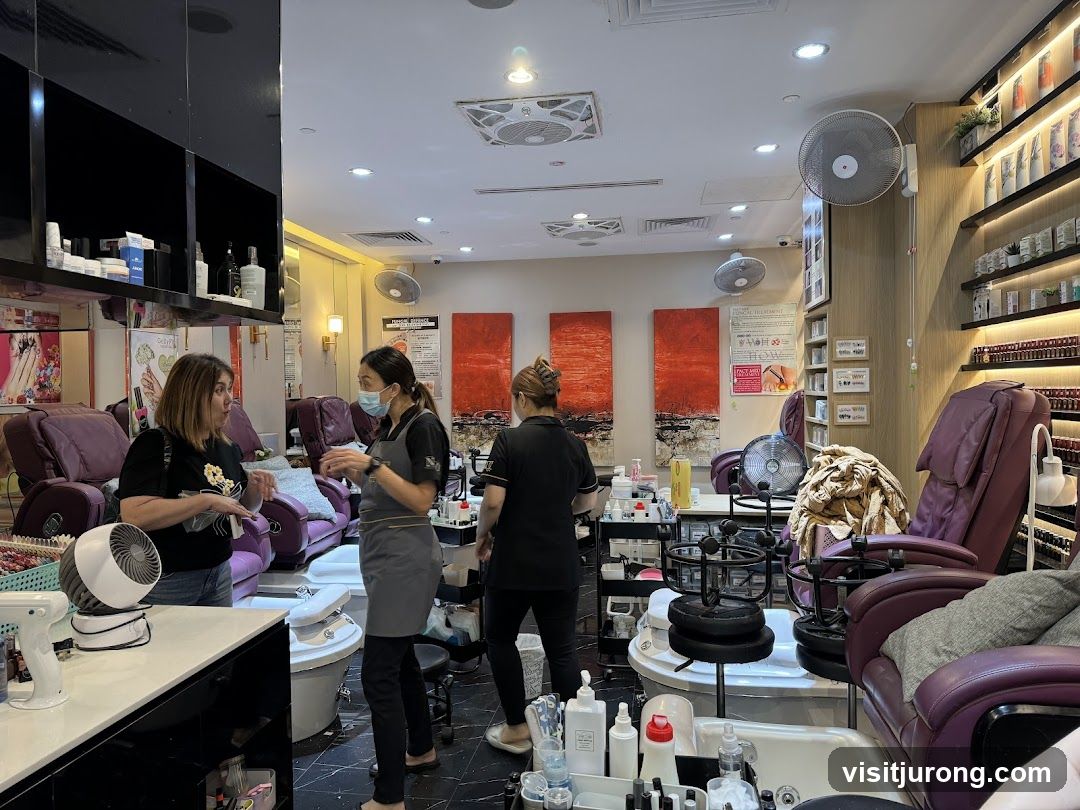 Nail Salon Interior