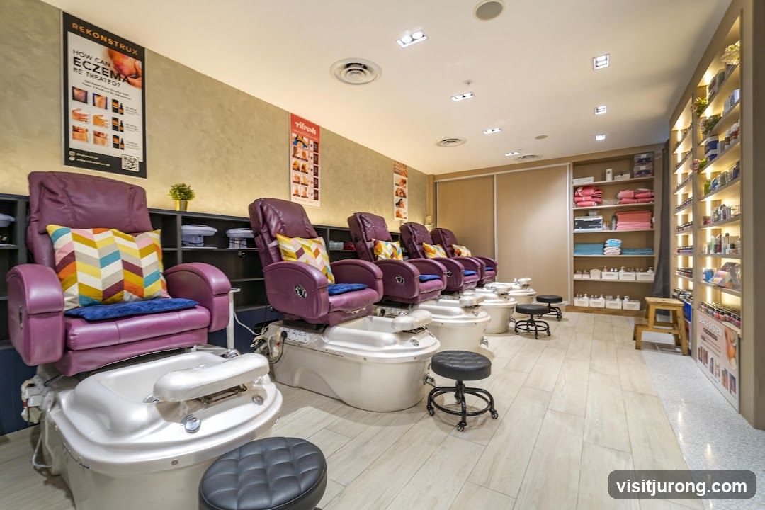 Nail Salon Pedicure Area