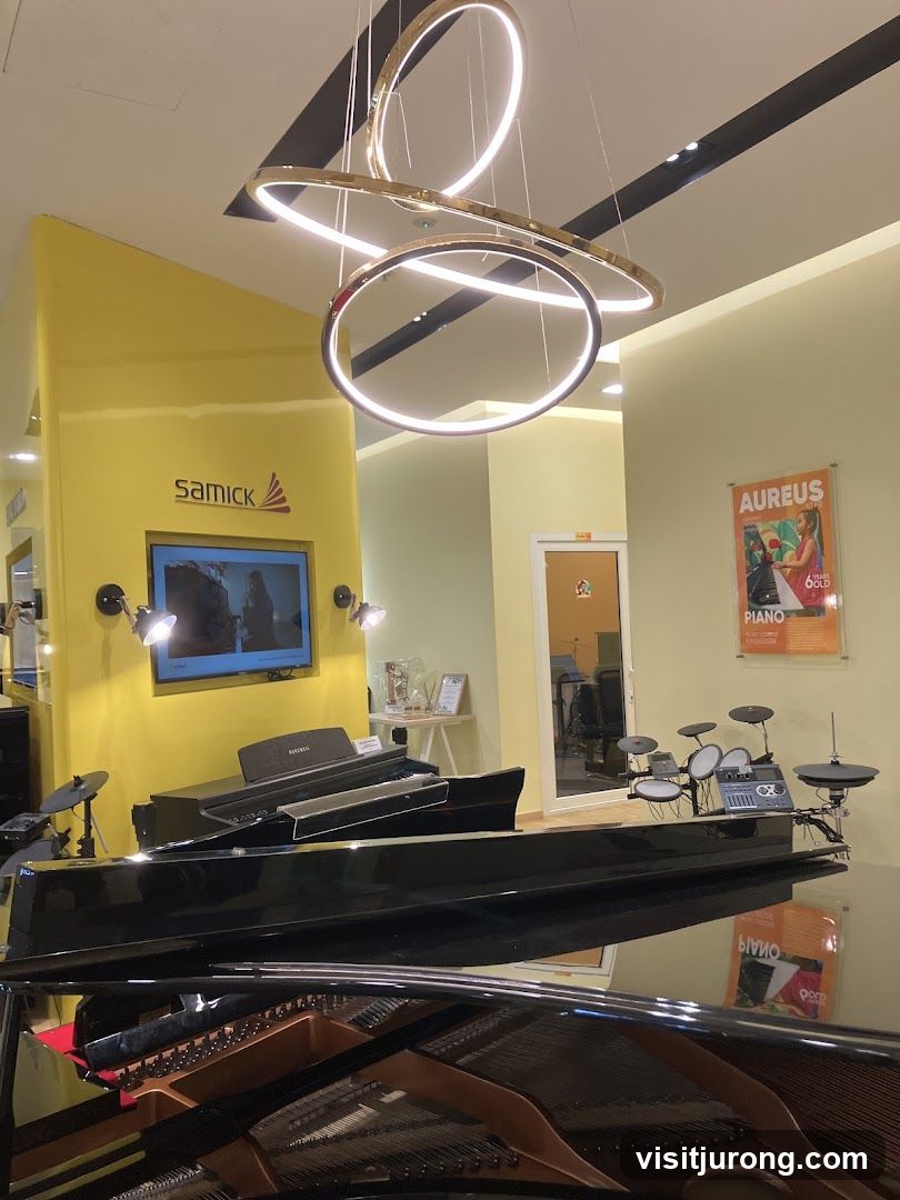 Musical Instrument Store Interior