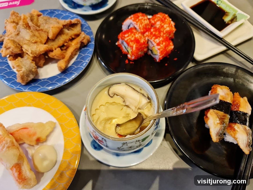 Assortment of Japanese Dishes