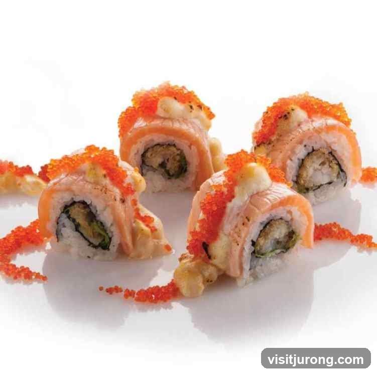 Salmon Sushi Rolls